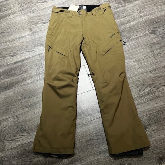 Mens Orage Exodus Ski / Snowboard Pants Khaki - Picture 1 of 6